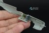 Quinta Studio QD+72214 P-40N Warhawk 3D-Printed & coloured Interior on decal paper (Academy) (with 3D-printed resin parts) 1/72